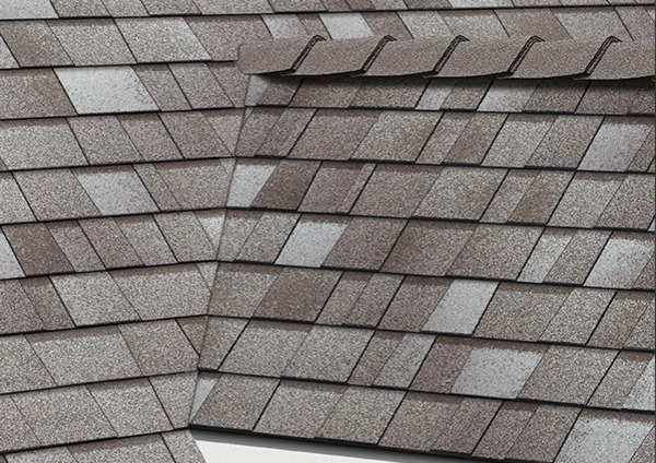 Shingled roof.